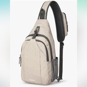 Crossbody sling backpack